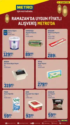 11.02.2026 tarihinden itibaren geçerli olan Metro kataloğu önizlemesi