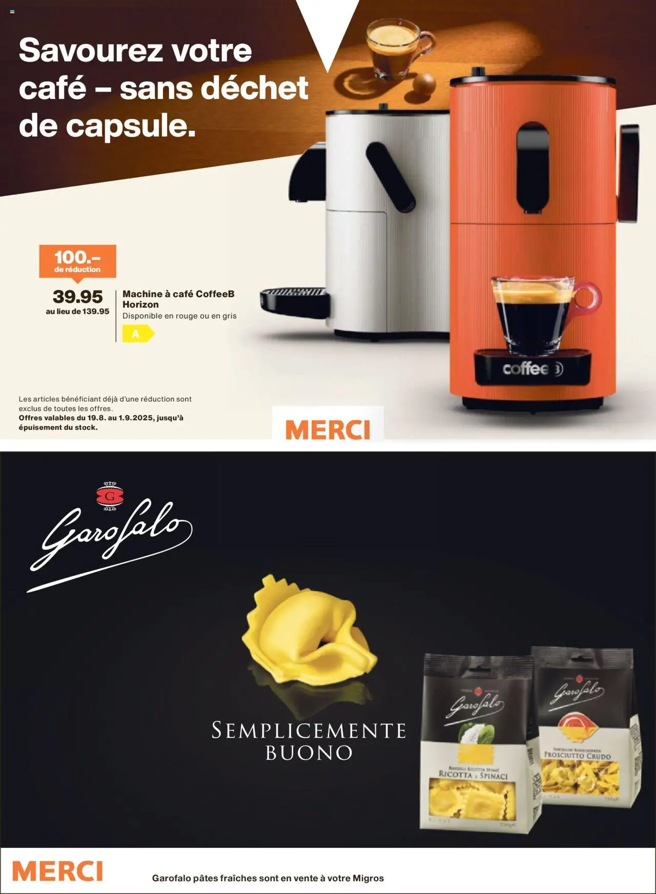 Migros - Magazin FR ab 18.08.2025 | Seite: 28 | Produkte: Rouge, Pasta