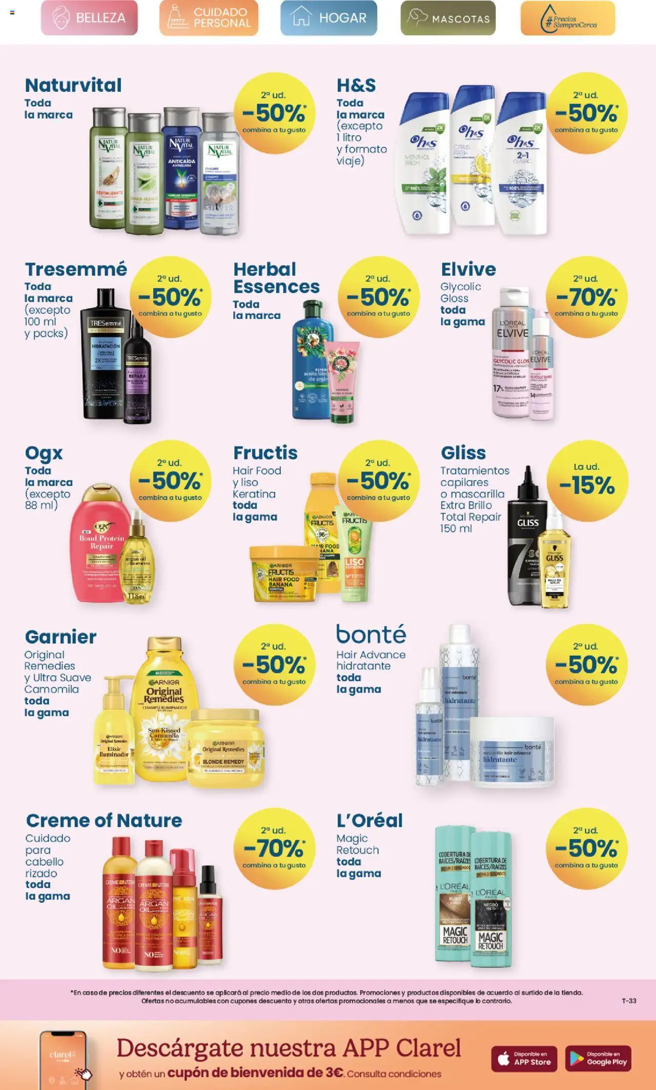 Clarel folleto │ válido desde el 06.08.2025 | Página: 5 | Productos: Iluminador, Champú