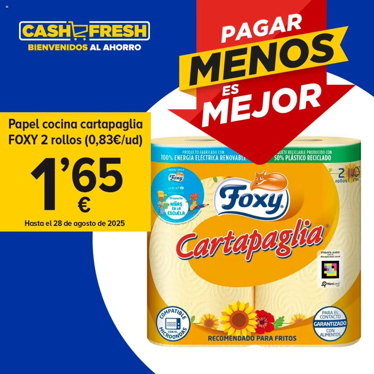 Cash Fresh folleto │ válido desde el 26.08.2025 | Página: 3 | Productos: Audio, Cocina, Κούβα