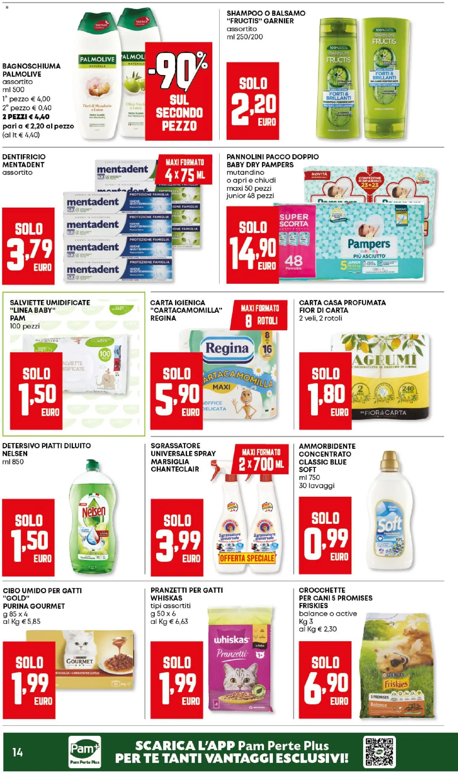 Volantino Panorama del 23.10.2025 | Pagina: 14 | Prodotti: Balsamo, Dentifricio, Sgrassatore, Limone