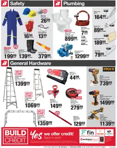 Build It specials catalogue – valid from 22.01.2026 | Page: 2 | Products: Hat, Grinder, Battery, Tape