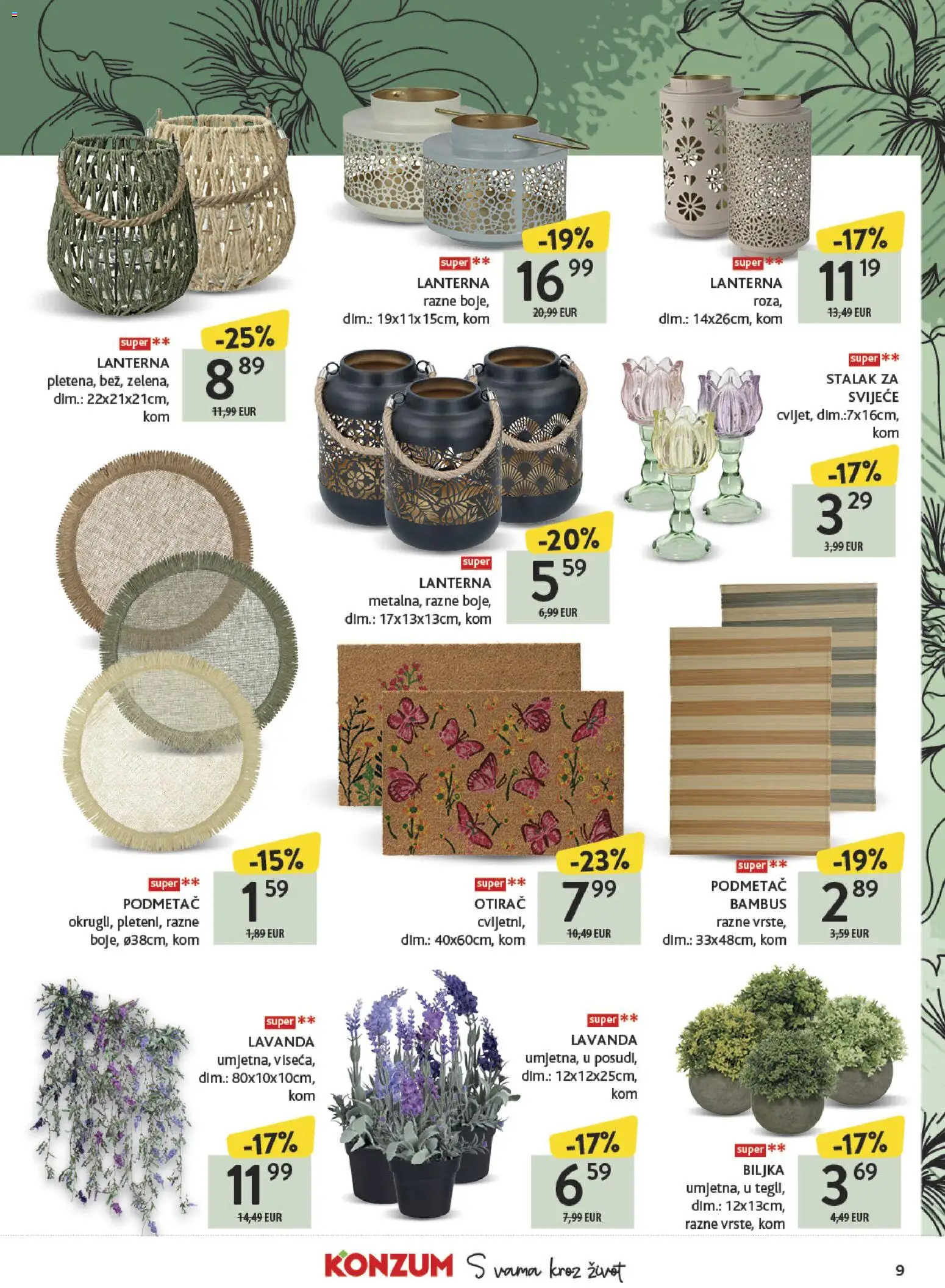 Konzum HR akciós ujság - amely érvényes a következő dátumtól: 23.03.2026 | Oldal: 9