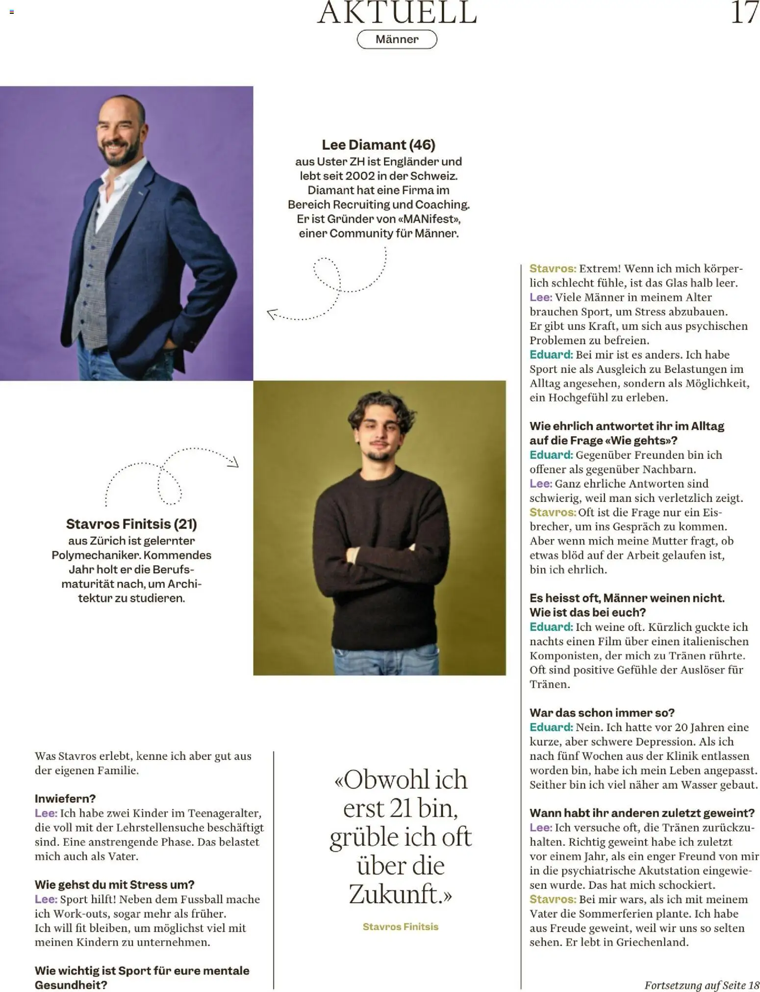 Migros Magazin – gültig ab 17.11.2025 | Seite: 17 | Produkte: Fußball, Eis, Wasser