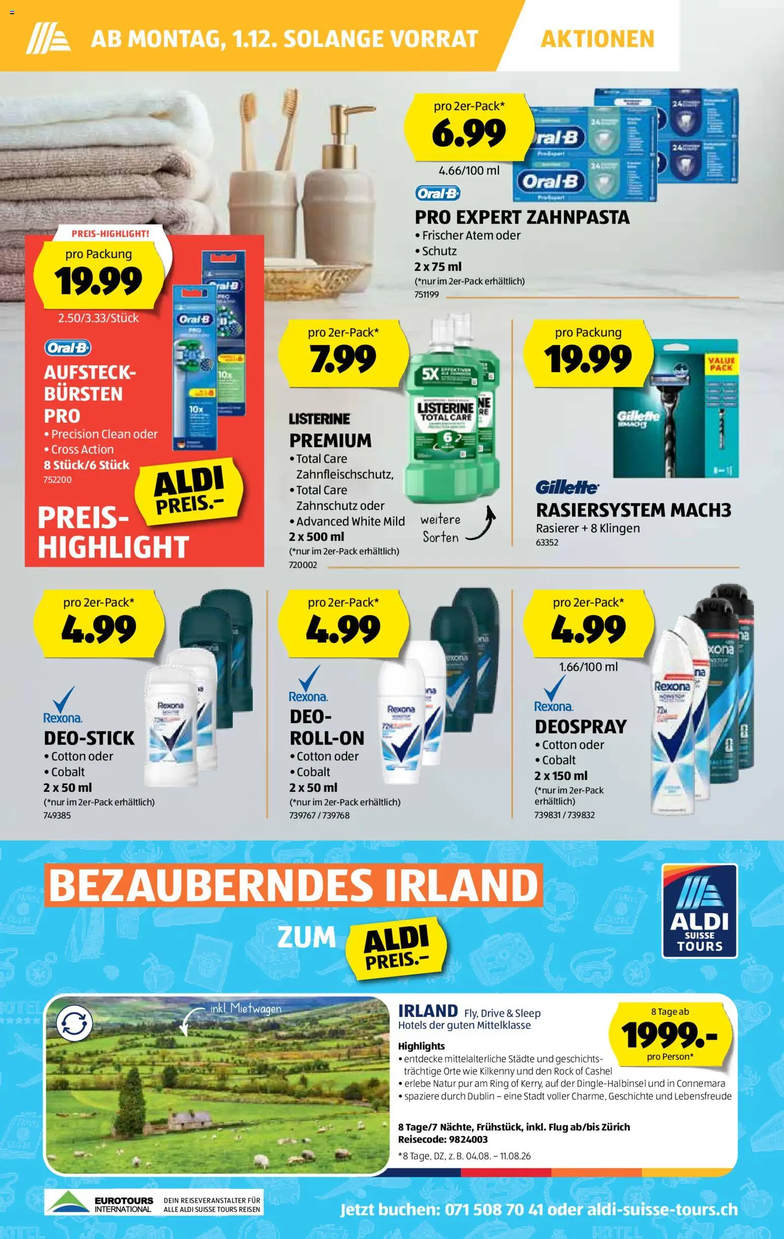 Aldi - Black Friday – gültig ab 27.11.2025 | Seite: 29 | Produkte: Rock, Zahnpasta, Deospray, Rasierer