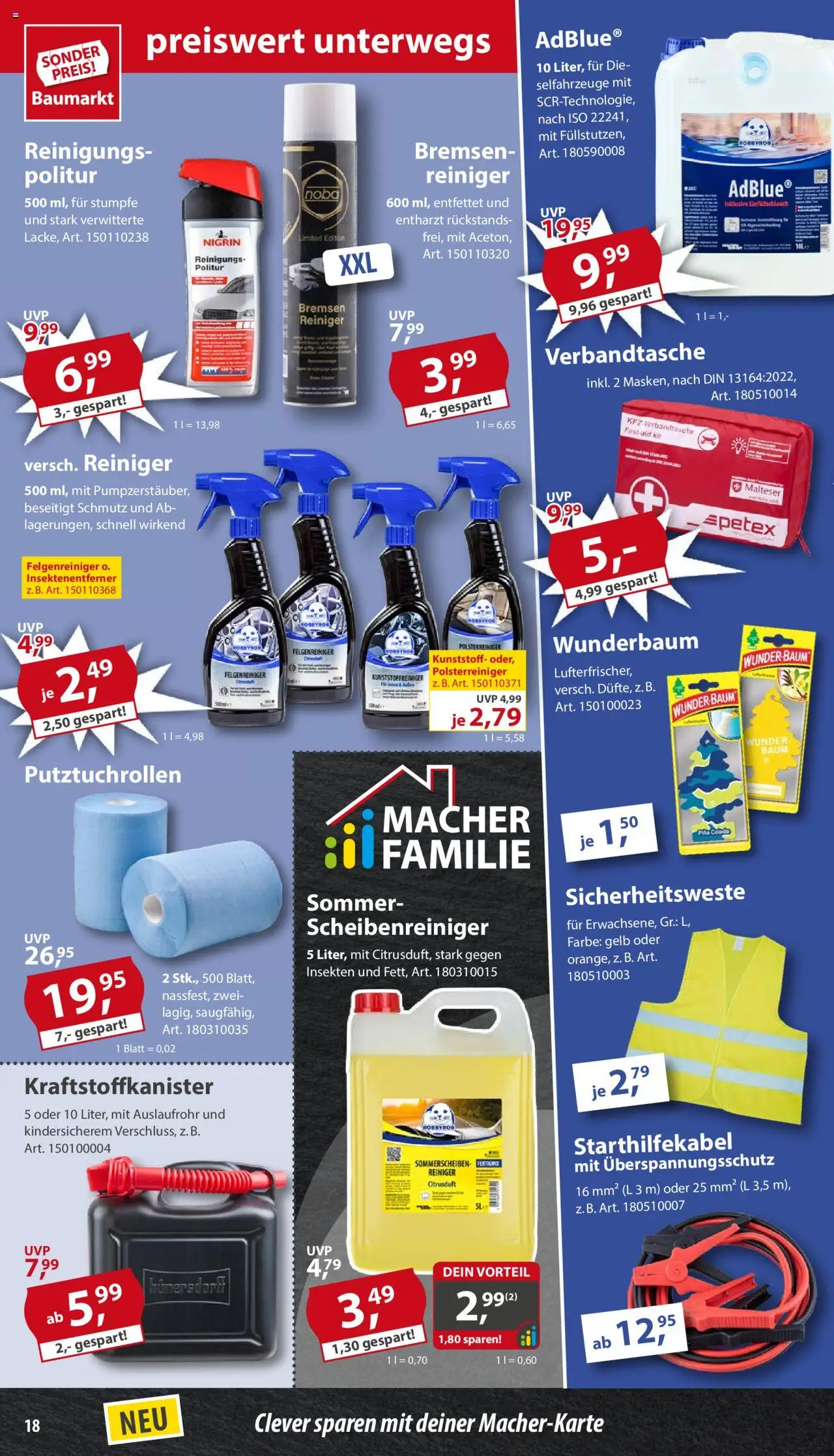 Sonderpreis Baumarkt Prospekt 	 - gültig ab dem 31.05.2025 | Seite: 18 | Produkte: Überspannungsschutz