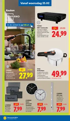 Lidl - Folder week 9 - Voorbeeld van een folder van Lidl, geldig van 23.02.2026 | Pagina: 24 | Producten: Ledlamp, Batterij, Deurmat, Lamp