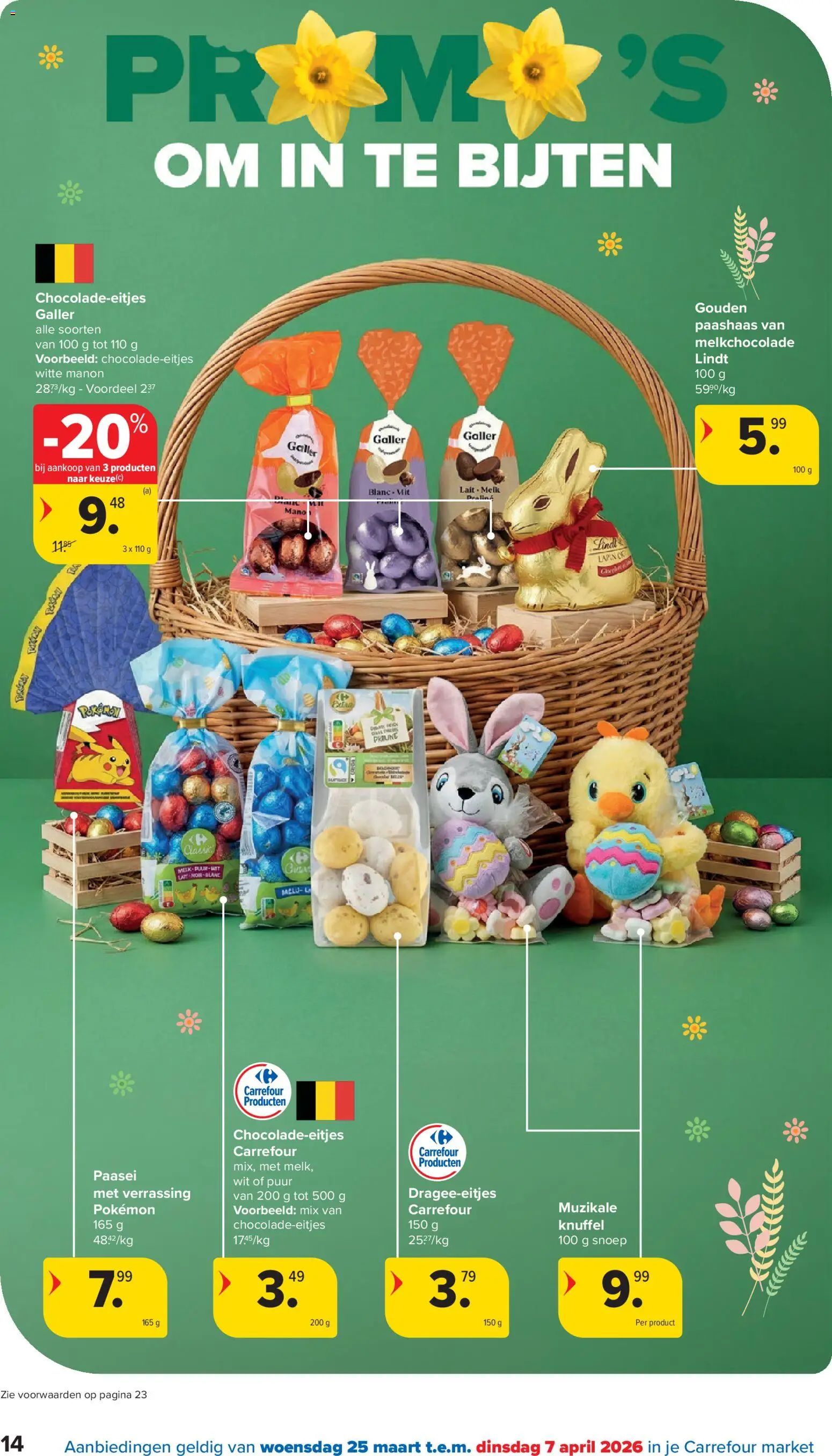 Nieuwe » Carrefour market folder van 25/03/2026 🤩  « is er! Ontdek geweldige aanbiedingen en bespaar. | Belgium