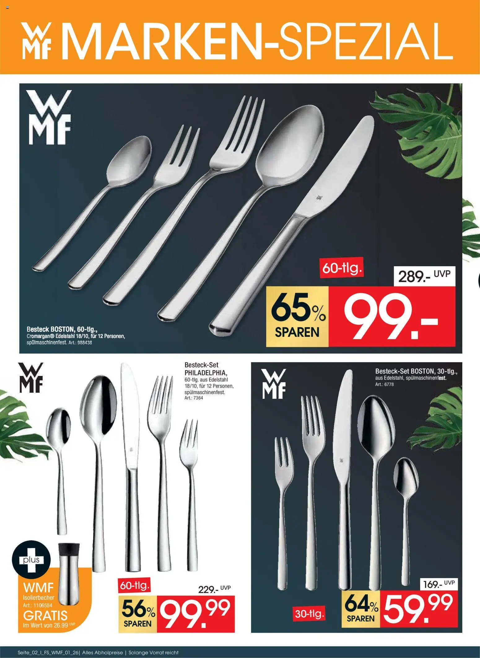 Zurbrüggen WMF Marken-Spezial – gültig ab 16.03.2026 | Seite: 2