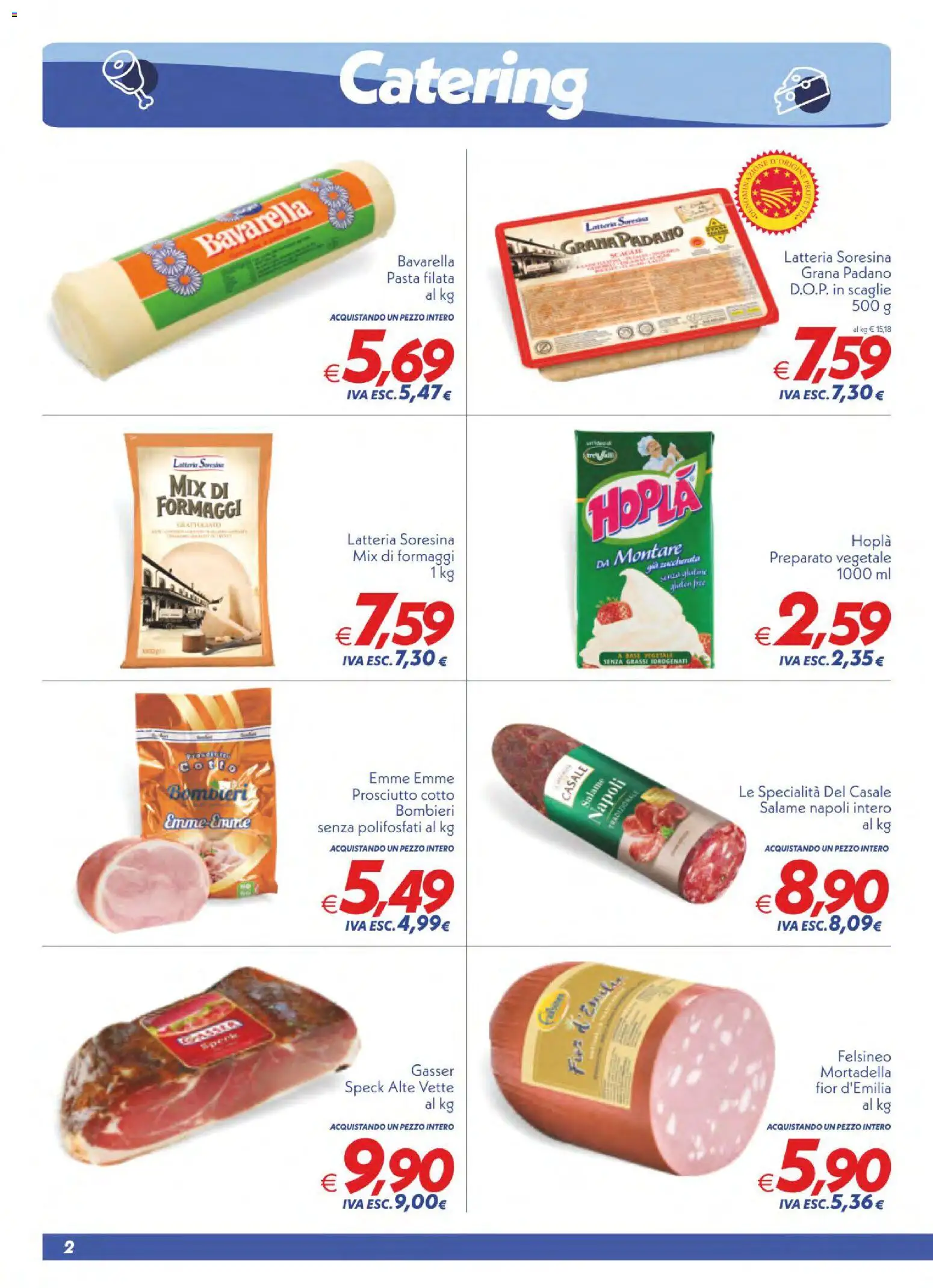 Volantino SuperConveniente del 17.03.2026 | Pagina: 2 | Prodotti: Speck, Salame, Pasta, Mortadella