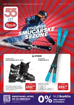 Hervis katalog akcije – veljaven od 12.11.2025