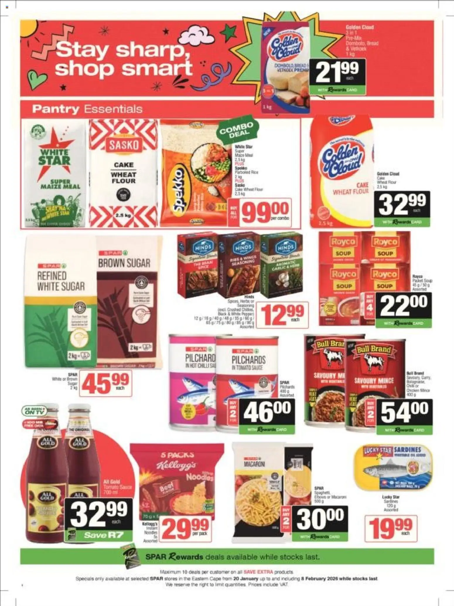 New Spar catalogue – valid from 20.01.2026 | Page: 4 | Products: Microdifusor, Ribs, Tomato sauce, Sauce