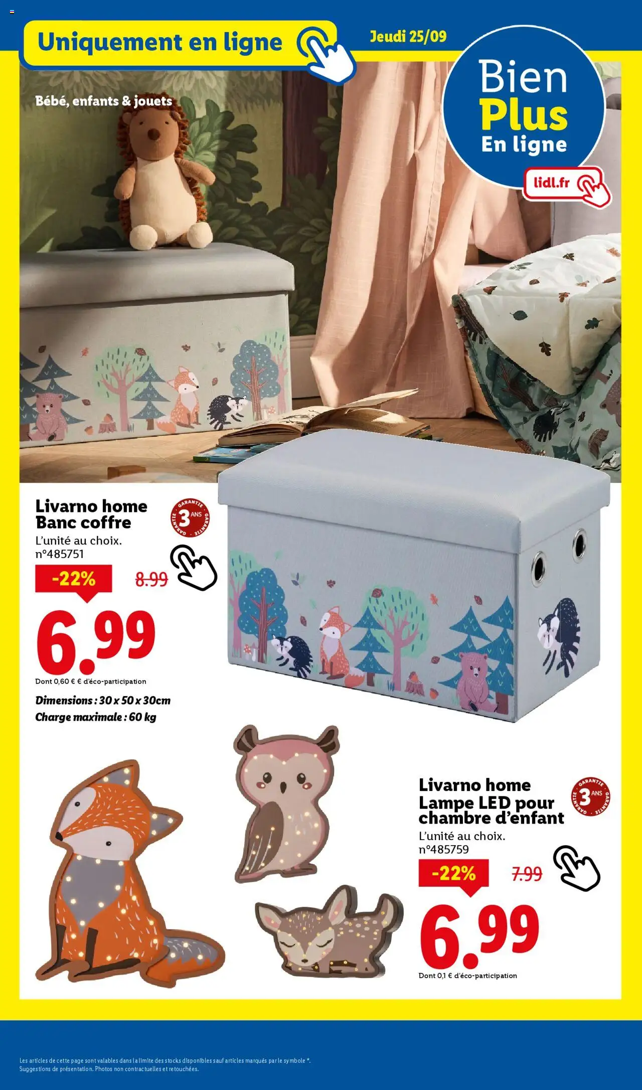  | Page: 37 | Produits: lampe LED, Banc coffre, Jouets, Lampe