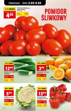 Pogląd oferty "Ogórki szklarniowe, na wagę" - ważna od 02.03.2026 | Strona: 27