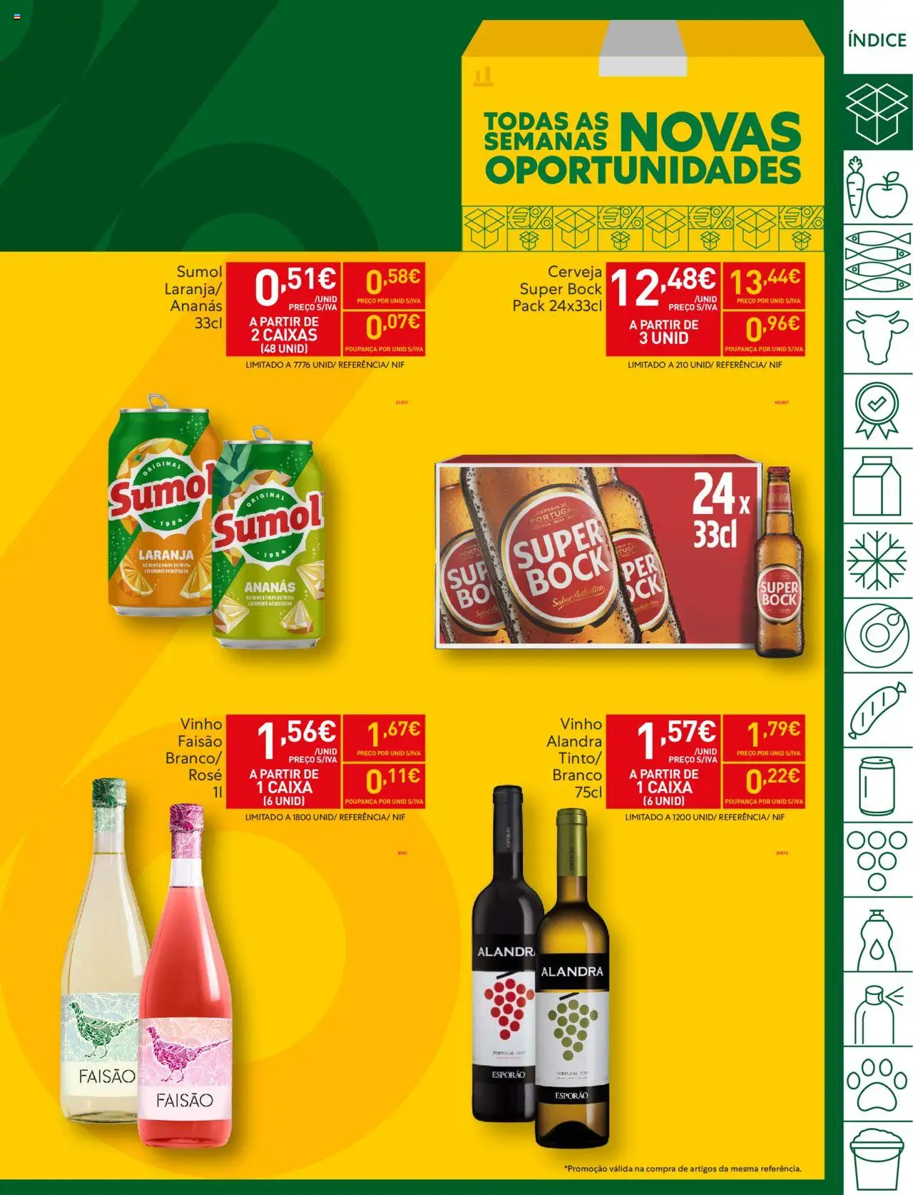 Recheio folheto │ válido de 19.08.2025 | Página: 5 | Produtos: Super bock, Caixa, Vinho, Cerveja