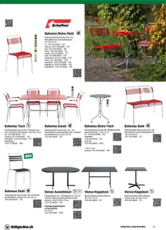 DO IT+GARDEN MIGROS Aktionen Gartenmöbel ab 26.02.2024 gültig | Seite: 15 | Produkte: Tisch, Sessel, Stuhl