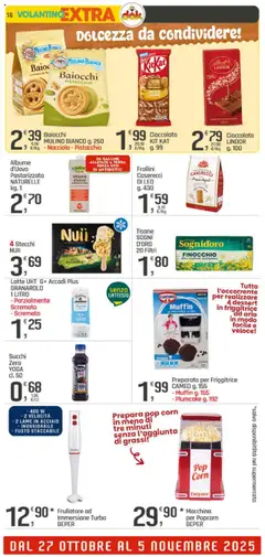 Anteprima del volantino Volantino DOK	 valido a partire dal 23.10.2025 | Pagina: 16 | Prodotti: Frullatore, Pop corn, Friggitrice, Terra