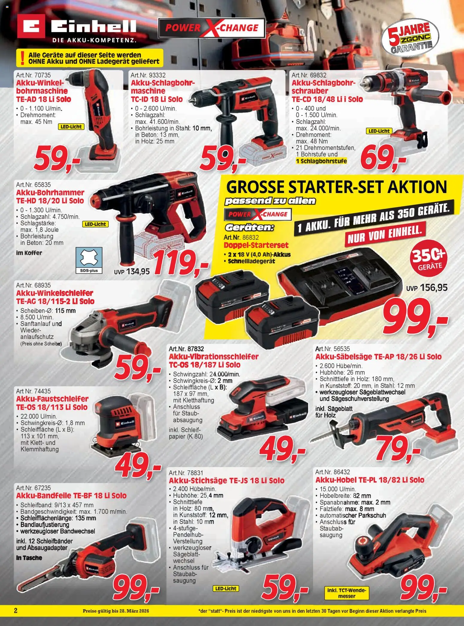 Zgonc Flugblatt März I 2026 gültig ab 01.03.2026 | Seite: 2 | Produkte: Koffer, Tasche