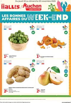 Auchan - Les bons plans du week-end dans votre super ! - Voorbeeld van een folder van Auchan, geldig van 20.11.2025