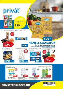 PRIVÁT akciós újság - amely érvényes a következő dátumtól: 05.03.2026
