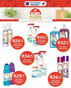 Take n Pay specials catalogue – valid from 27.10.2025 | Page: 18 | Products: Shower, Kiwi