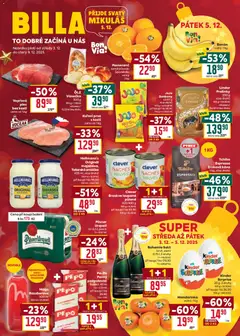 Náhled letáku Billa Velký leták od 03.12.2025