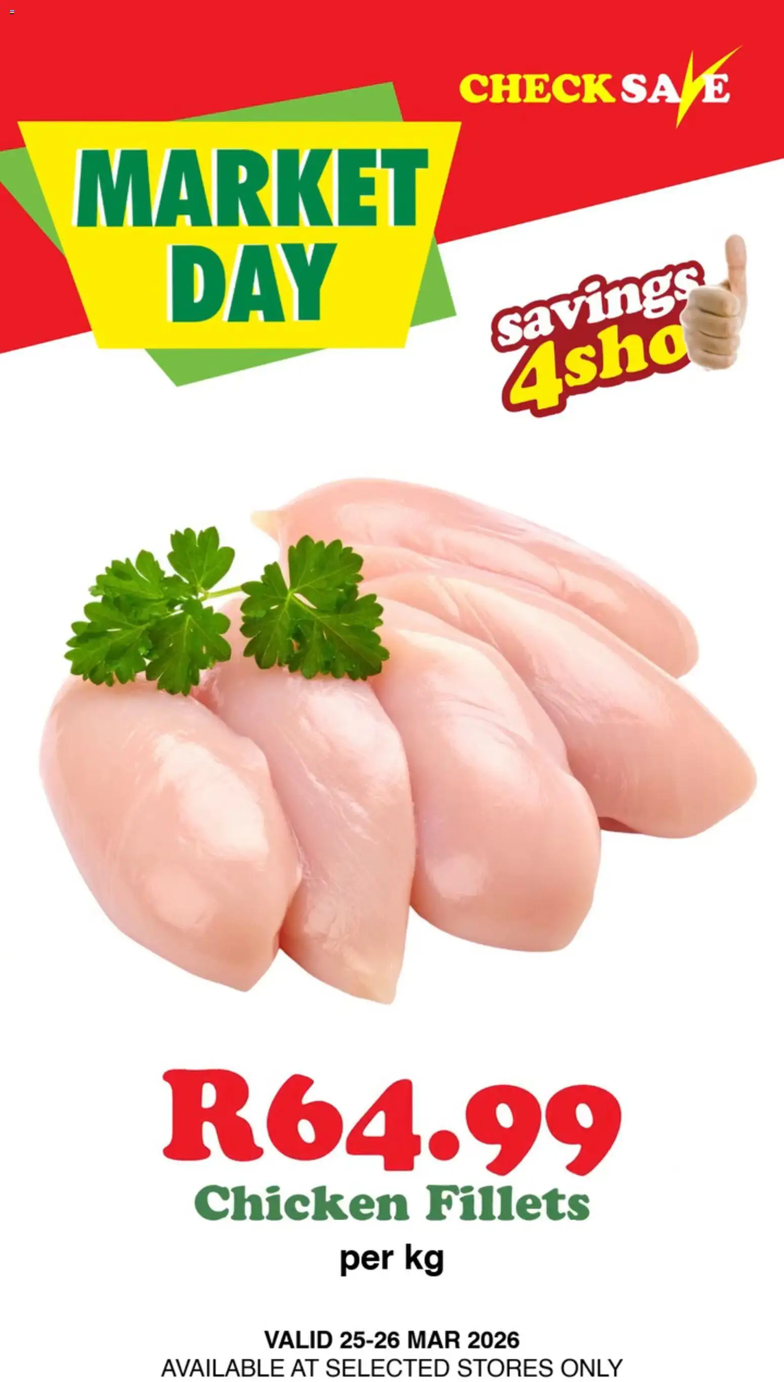New Check Save catalogue – valid from 25.03.2026 | Page: 6 | Products: Chicken