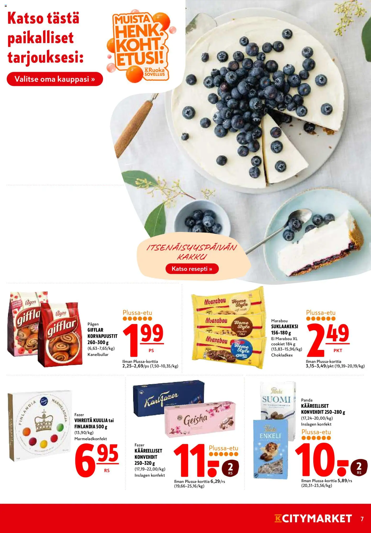 K-Citymarket tarjoukset – voimassa 04.12.2025 alkaen | Sivu: 7
