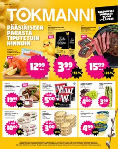 Tokmanni-mainoslehti voimassa 01.04.2026 alkaen
