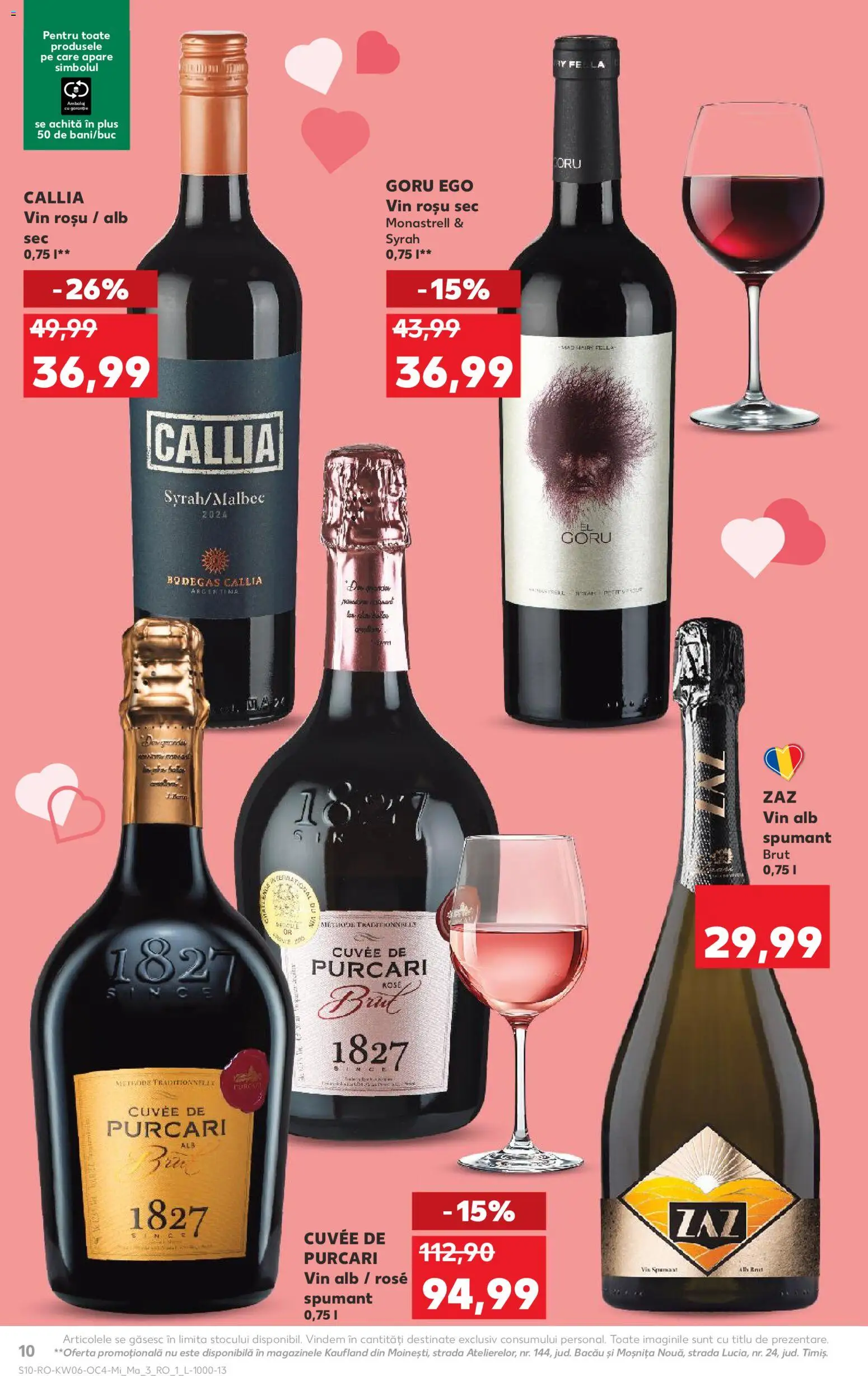 Noul catalog Kaufland – valabil de la 04.02.2026 | Pagină: 10 | Produse: Vin