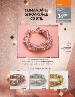 Ofertele Avon valabile de la 01.12.2025 | Pagină: 155 | Produse: Tavuk suyu, Brățară
