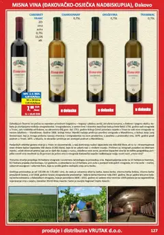 Vrutak - Katalog - Pregled kataloga iz trgovine Vrutak, vrijedi od 01.11.2025 | Stranica: 127 | Proizvodi: Vino