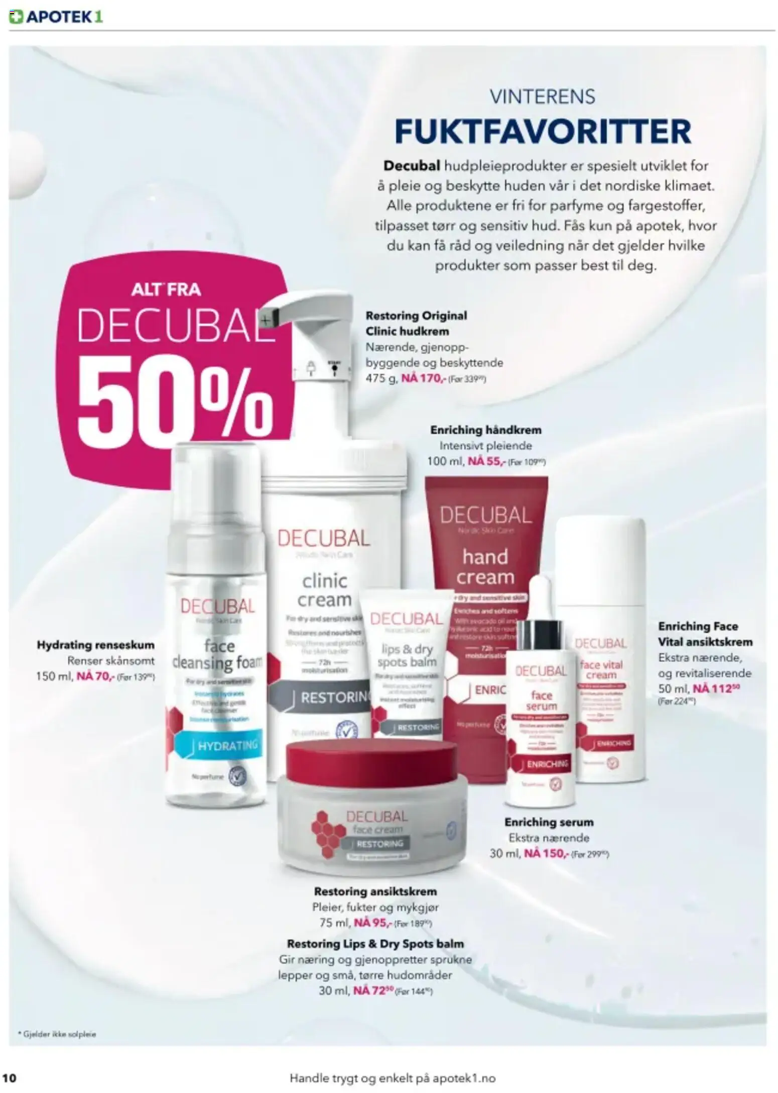 {H1} | Side: 10 | Produkter: Lip, Body, Павільйон, Parfyme