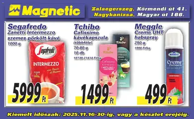 Magnetic - Óriásplakátok - amely érvényes a következő dátumtól: 16.11.2025