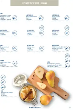 Metro Smart Chef - pregled Metro kataloga - važi od 28.11.2025 | Strana: 25 | Proizvode: Sušeni paradajz, Kompot, Breskva, Paradajz