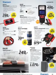 Thansen - Tilbudsavis gyldig fra 28.01.2026 | Side: 11 | Produkter: USB, Printer, Kabel, Batteri