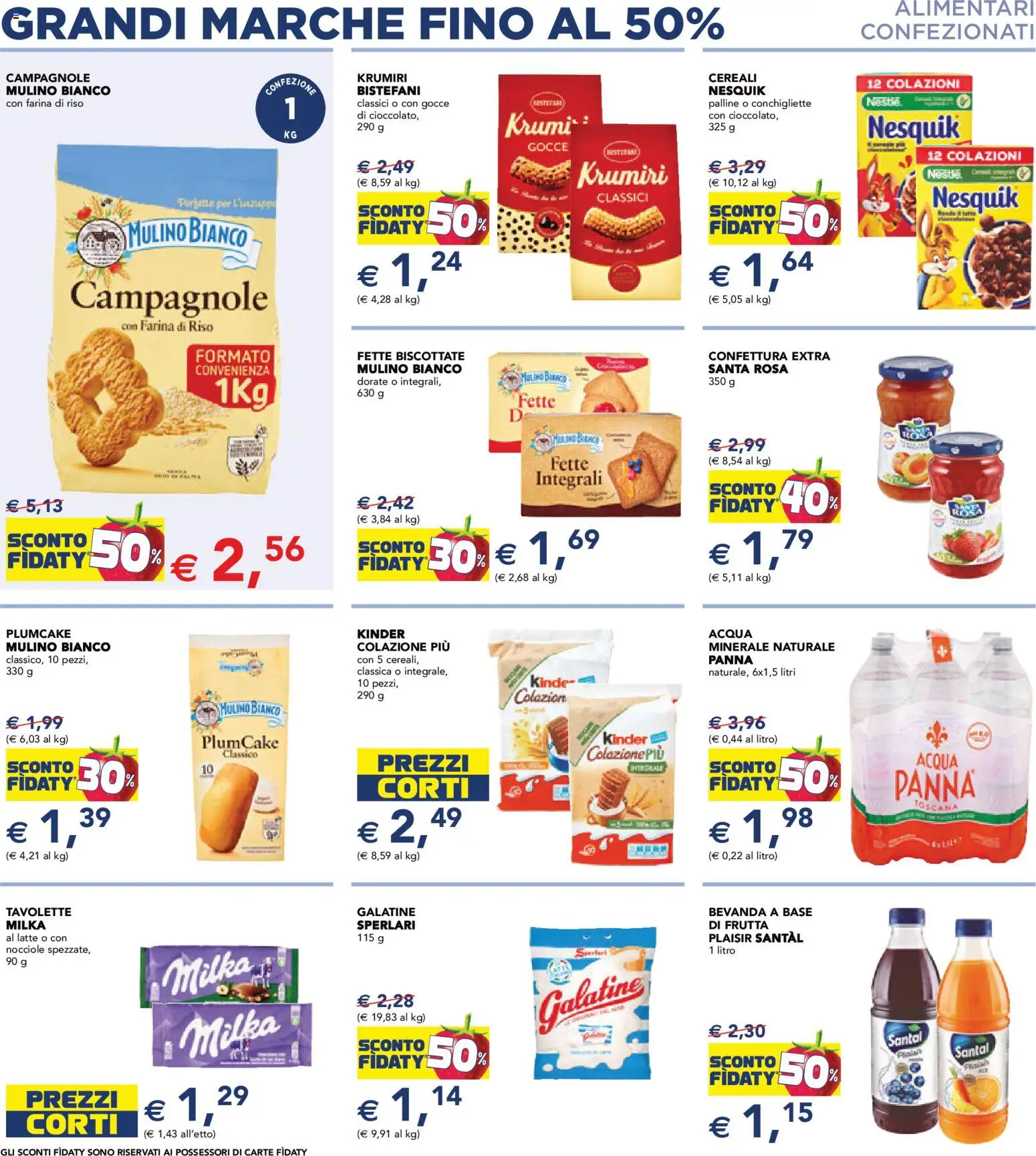 Volantino Esselunga S del 08.04.2026 | Pagina: 8 | Prodotti: Riso, Panna, Frutta, Nocciole