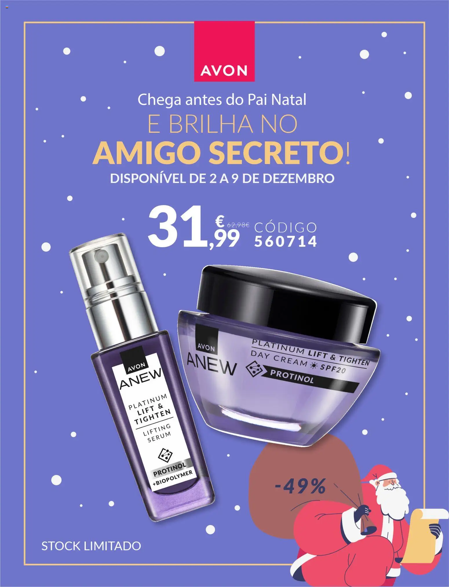 Avon - Amigo secreto │ válido de 02.12.2025 | Página: 1 | Produtos: Sérum