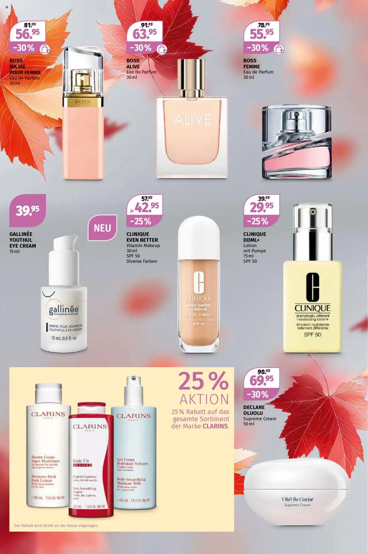 Müller Aktionen Beauty-Highlights – gültig ab 02.10.2025 | Seite: 3 | Produkte: Eau de Parfum, Butter, Body Milk, Creme