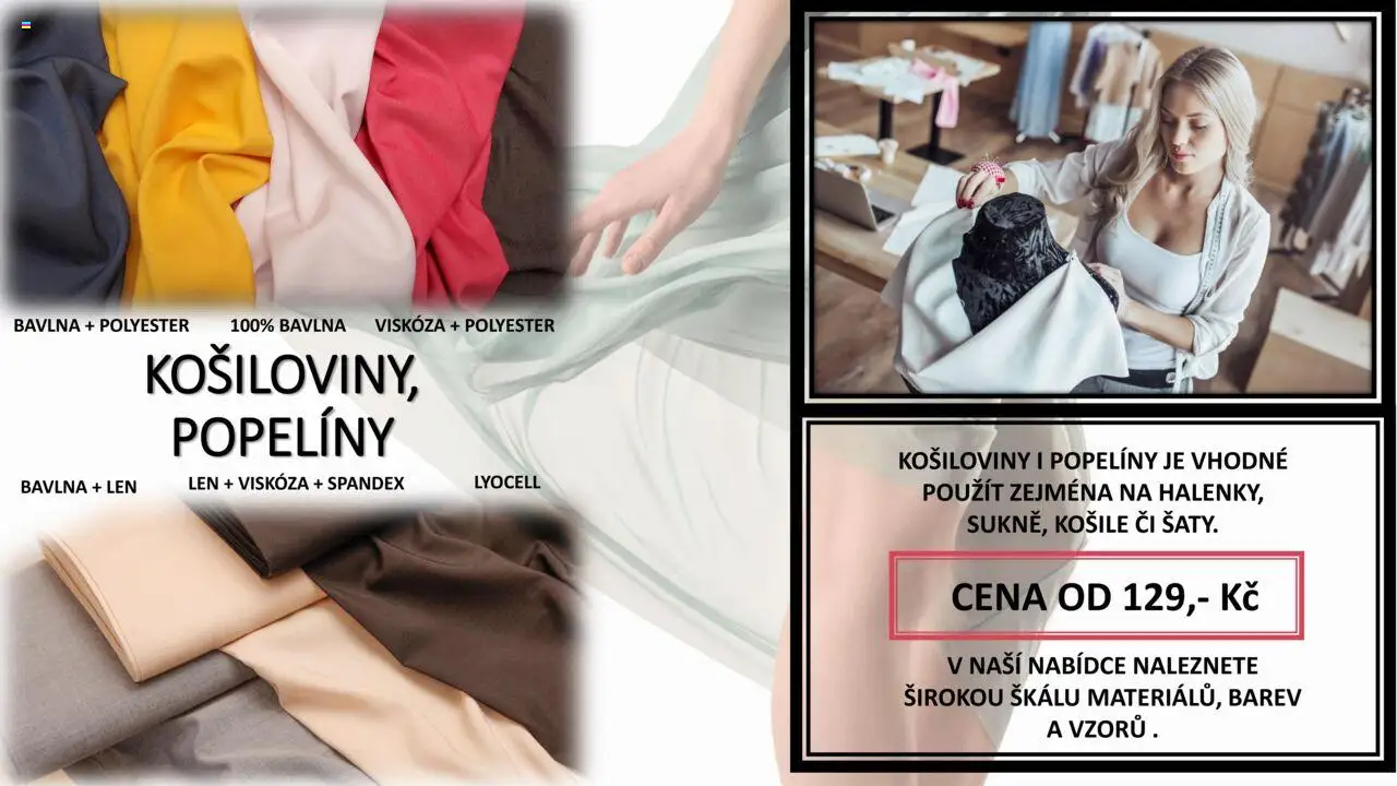 Prior - Oděvní Metráž od 21.05.2025 | Strana: 13 | Produkty: Košile