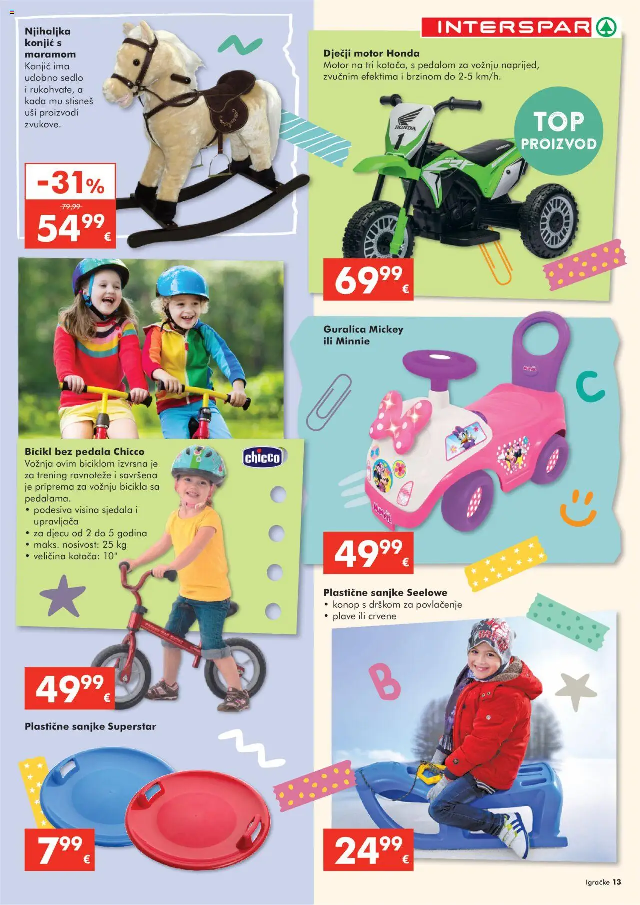Interspar katalog | vrijedi od 22.10.2025 | Stranica: 13 | Proizvodi: Bicikl