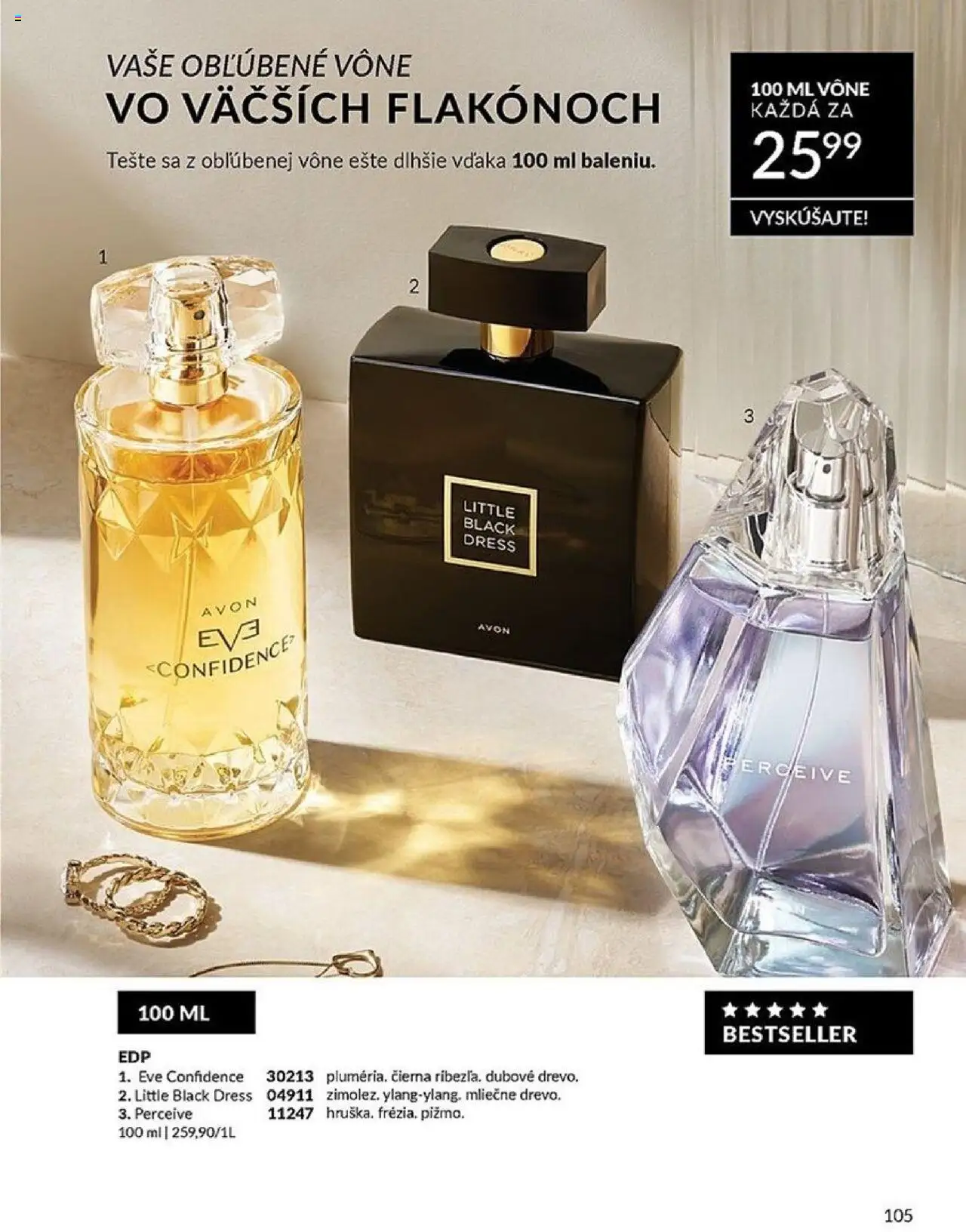Nové Avon akcie – leták je platný od 01.10.2025 | Strana: 105