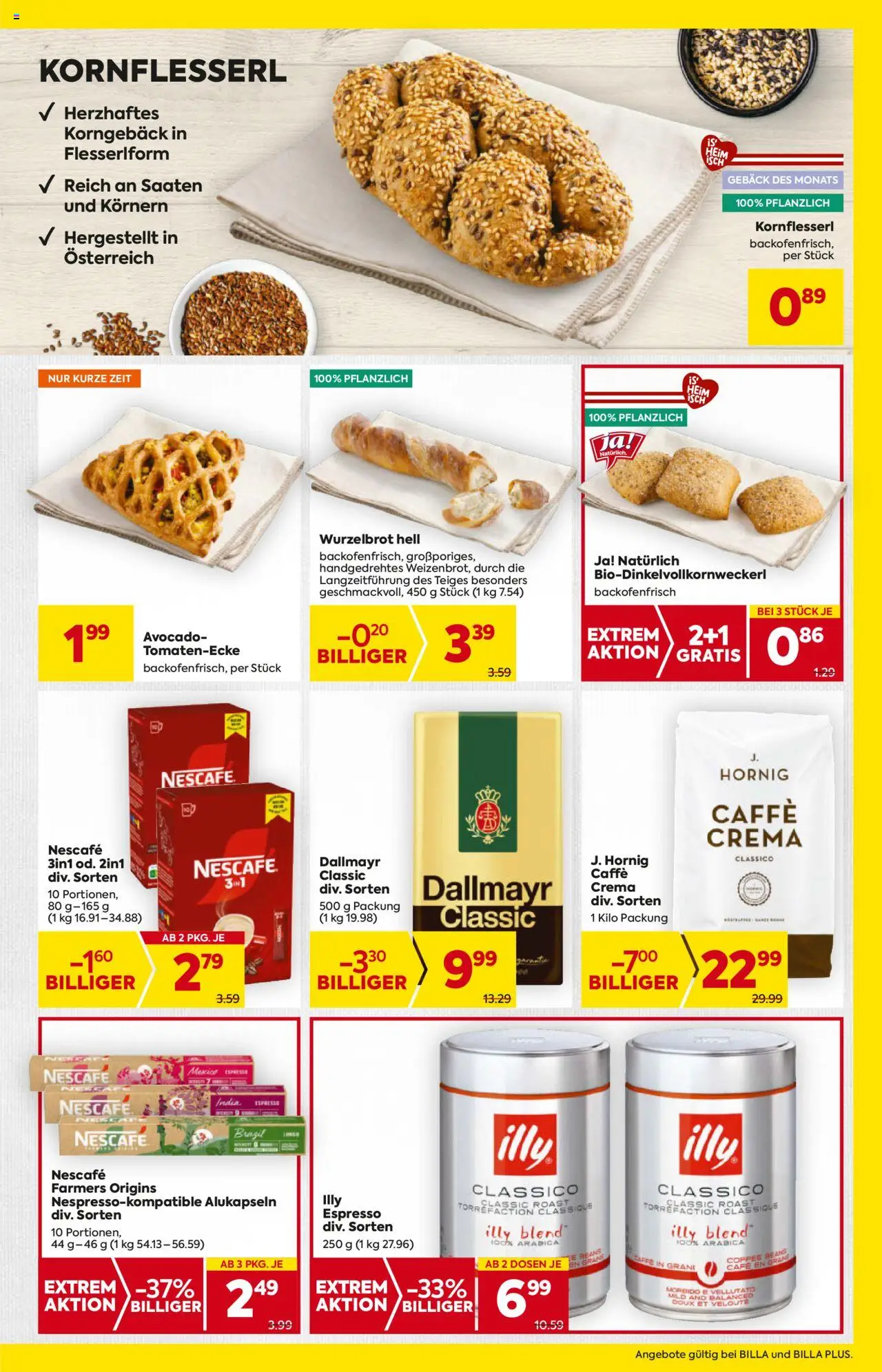 Billa AT akciós ujság - amely érvényes a következő dátumtól: 31.07.2025 | Oldal: 13 | Termékek: Nescafé