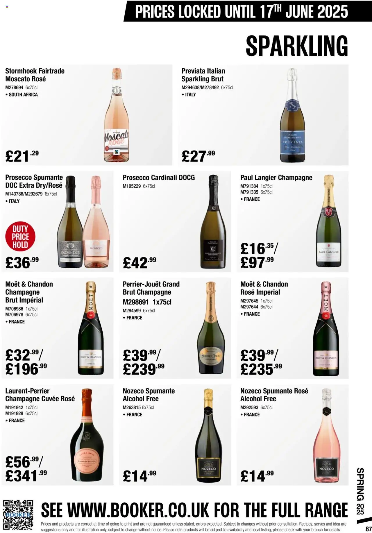 | Page: 87 | Products: Prosecco, Champagne