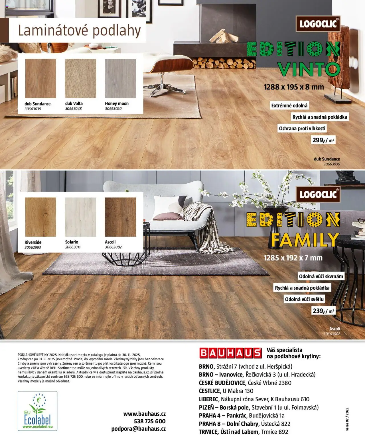 Bauhaus katalog Podlahové krytiny od 01.08.2025 | Strana: 100 | Produkty: Modely