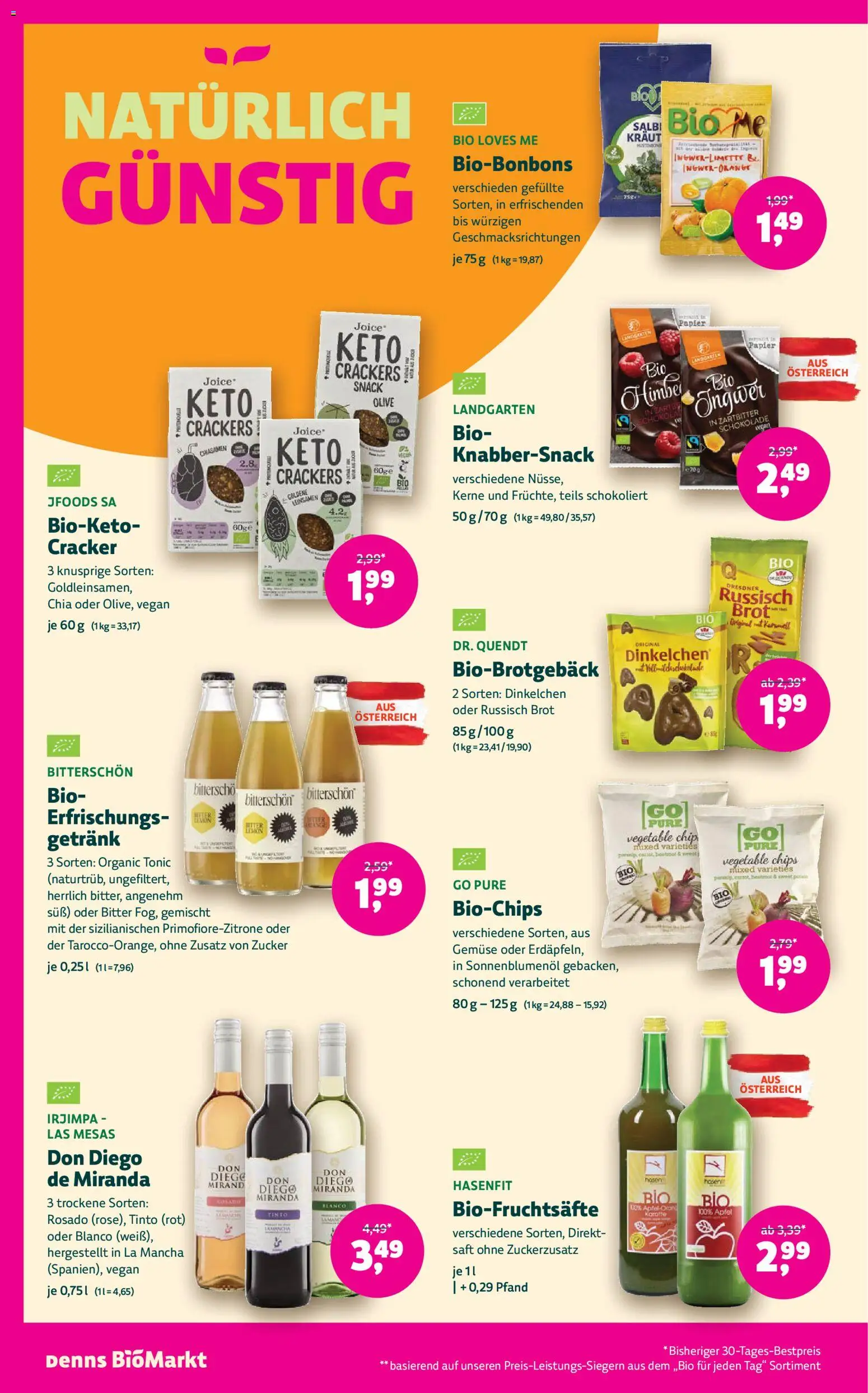 Denns BioMarkt Flugblatt gültig ab 14.01.2026 | Seite: 16 | Produkte: Sahne