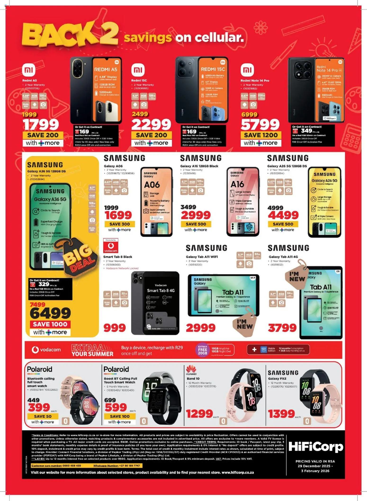 New HiFi Corp catalogue – valid from 29.12.2025 | Page: 24 | Products: Camera, Cable, TV, Battery