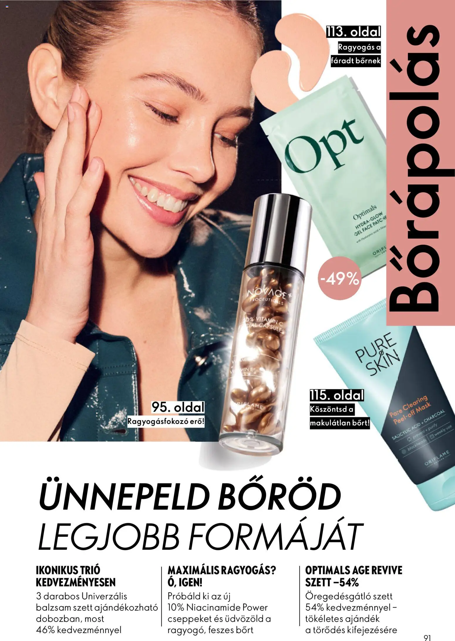 Oriflame akciós ujság - amely érvényes a következő dátumtól: 12.11.2025 | Oldal: 91 | Termékek: Vitamin c