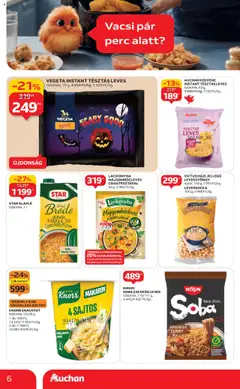 Auchan Akciós újság - amely érvényes a következő dátumtól: 16.10.2025 | Oldal: 6