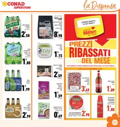 Anteprima del volantino Conad Superstore Campania catalogo valido a partire dal 01.12.2025 | Pagina: 23 | Prodotti: Birra, Pollo, Acqua, Acqua minerale